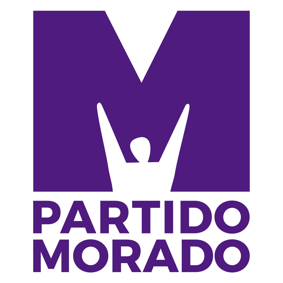 Logo de Partido Morado